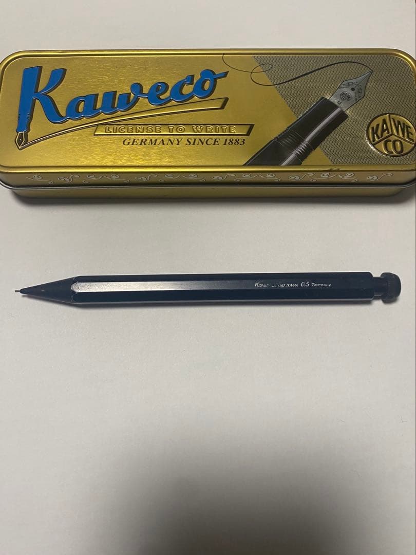 Kaweco シャープペンシル 2本セット ゴールド 0.7 ブラック 0.5