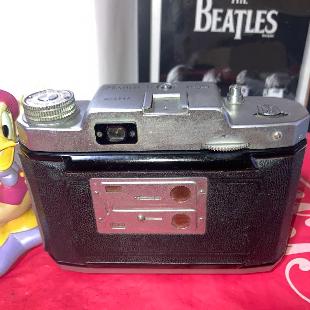 ヴィンテージＭAMIYA-6蛇腹レンジファインダー中判フィルム外観傷凹無機能完動