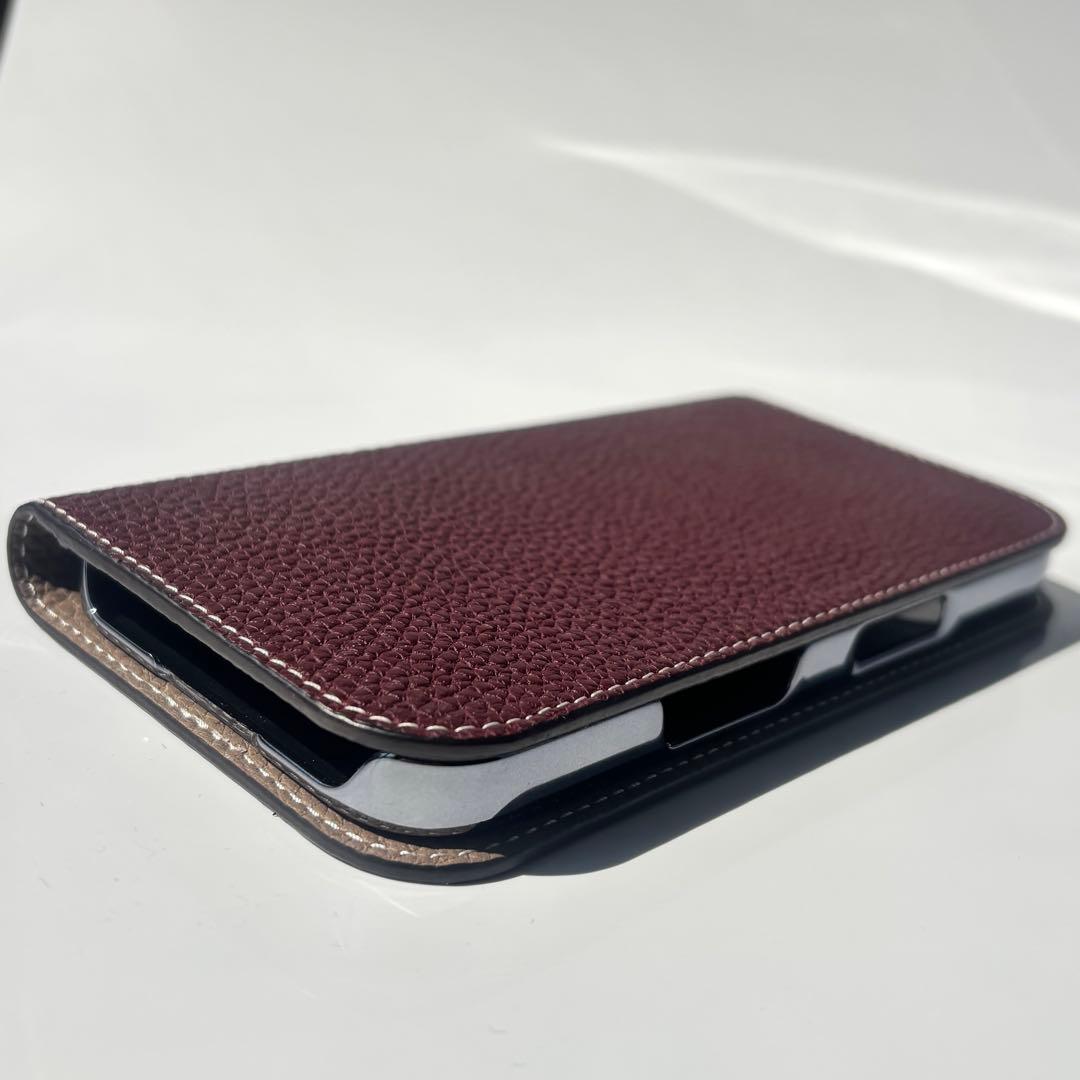 ✨美品⭐️ボナベンチュラ iPhone 16 ダイアリーケース ボルドー エトープ