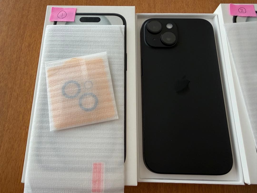 iPhone 15 128GB SIMフリー ブラック①