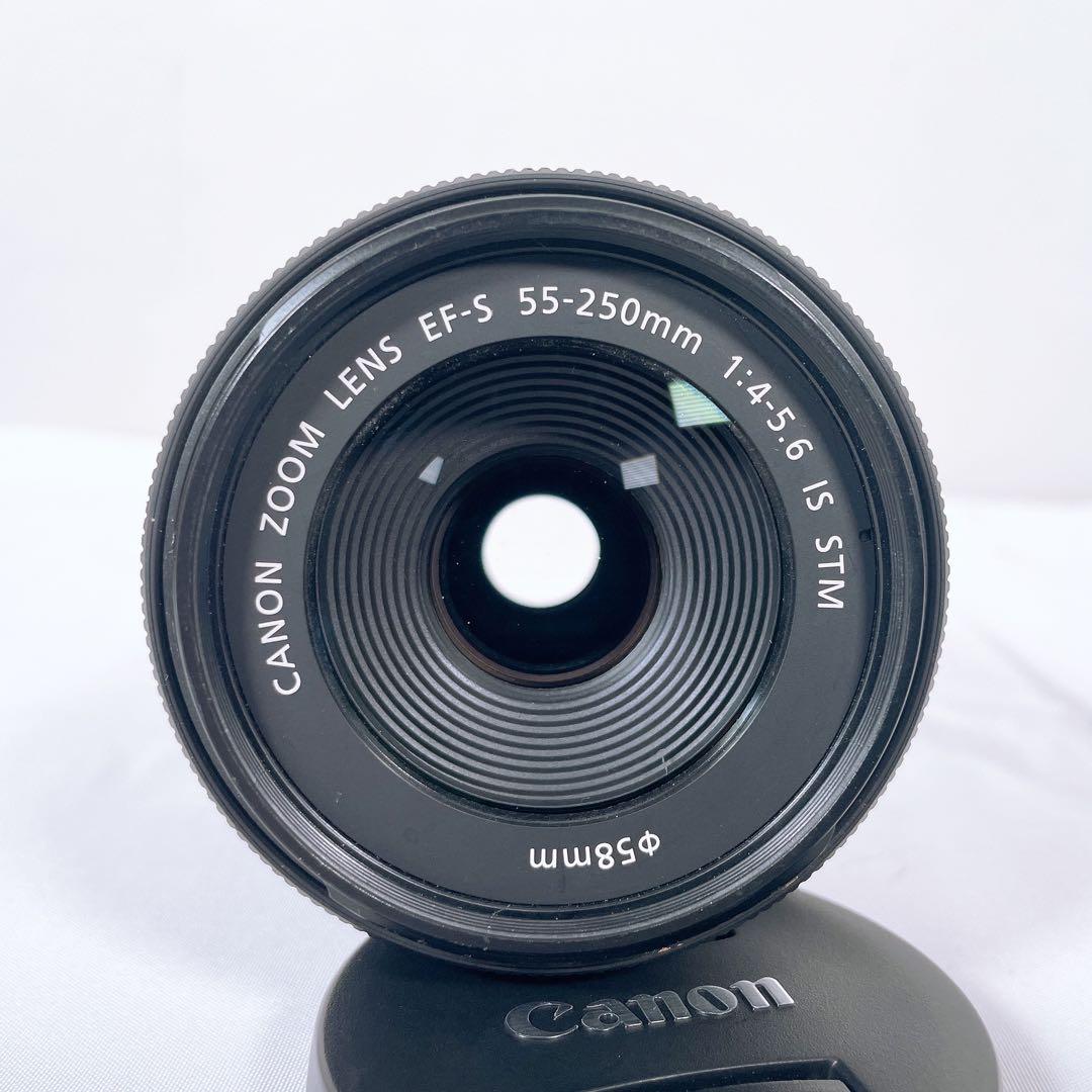 【美品】 Canon EF-S 55-250mm IS STM 望遠レンズ
