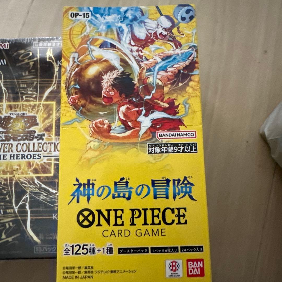 遊戯王オーバーコレクションとONE PIECEカードゲームセット