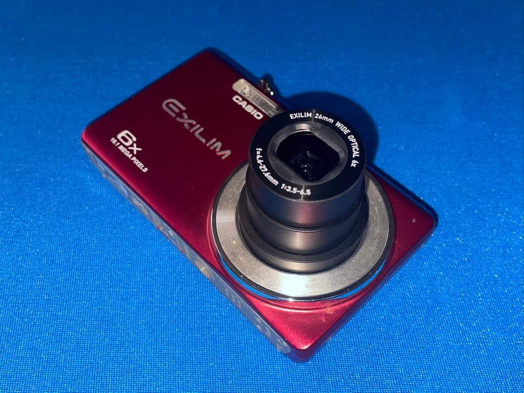 CASIO EXILIM EX-Z880 レッド コンパクト デジタルカメラ