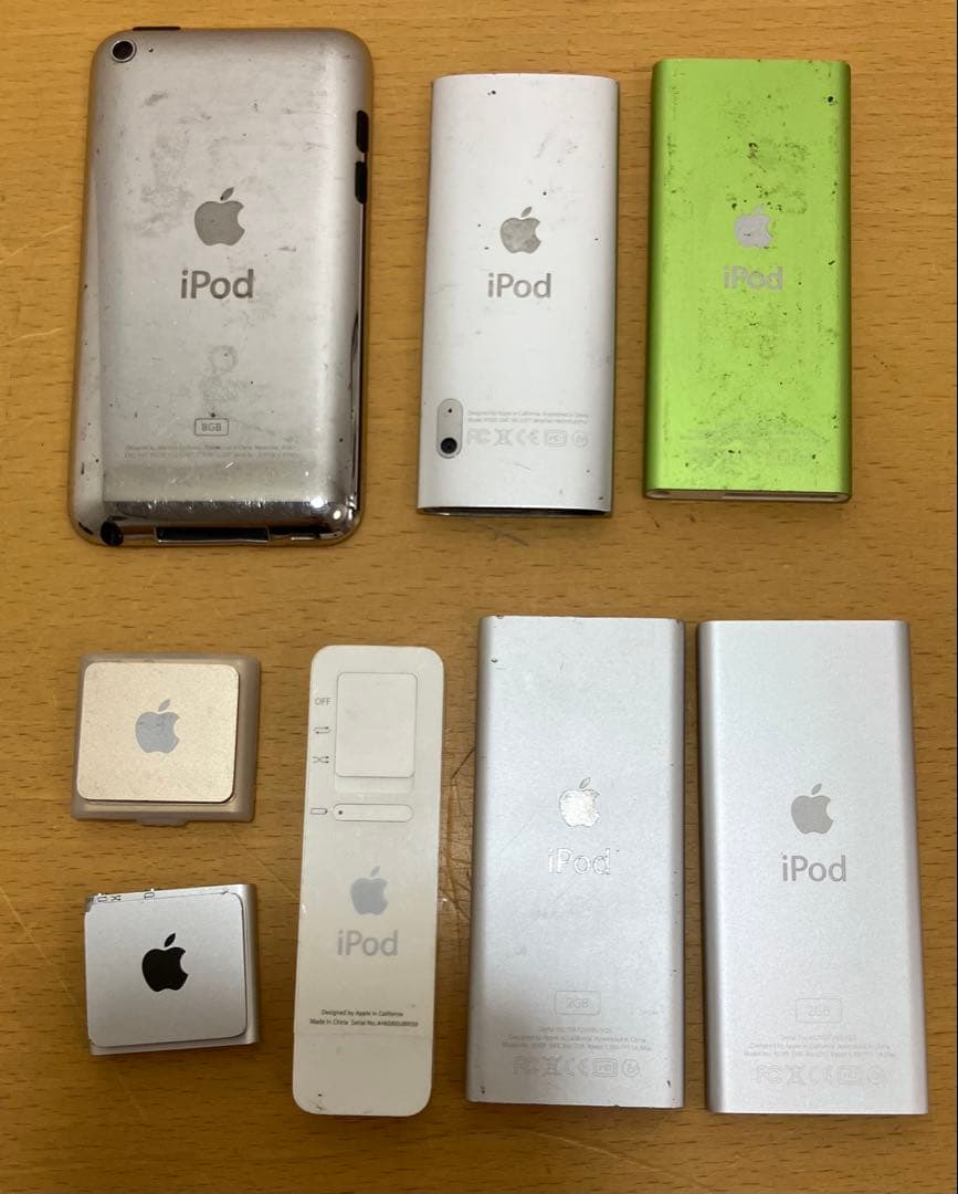 iPodセット　8個セット　デジタルオーディオプレイヤー※ 現状渡し