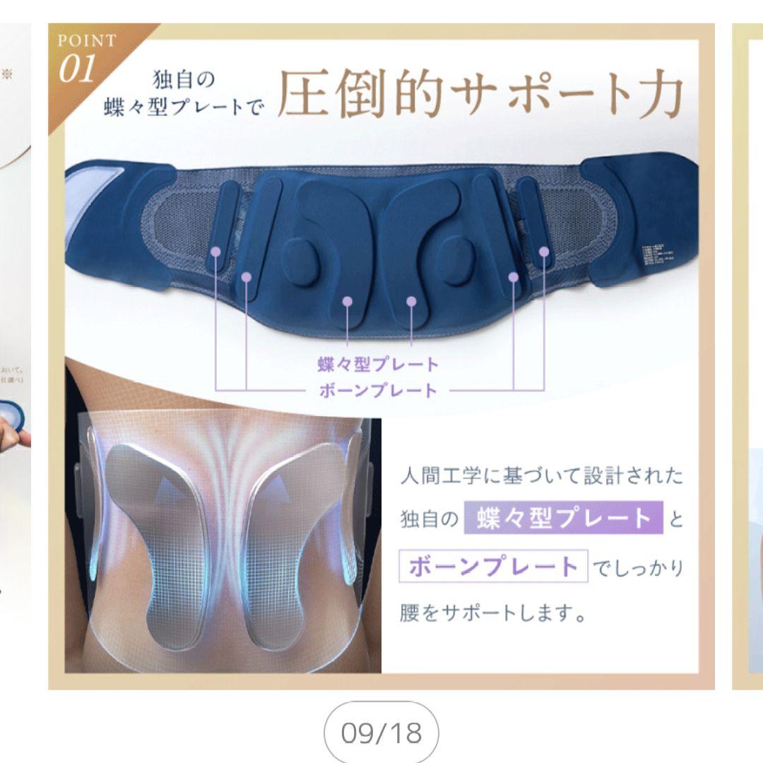 ウエスタリラックス WAISTURELAX NIPLUX 電動腰サポーター　腰痛