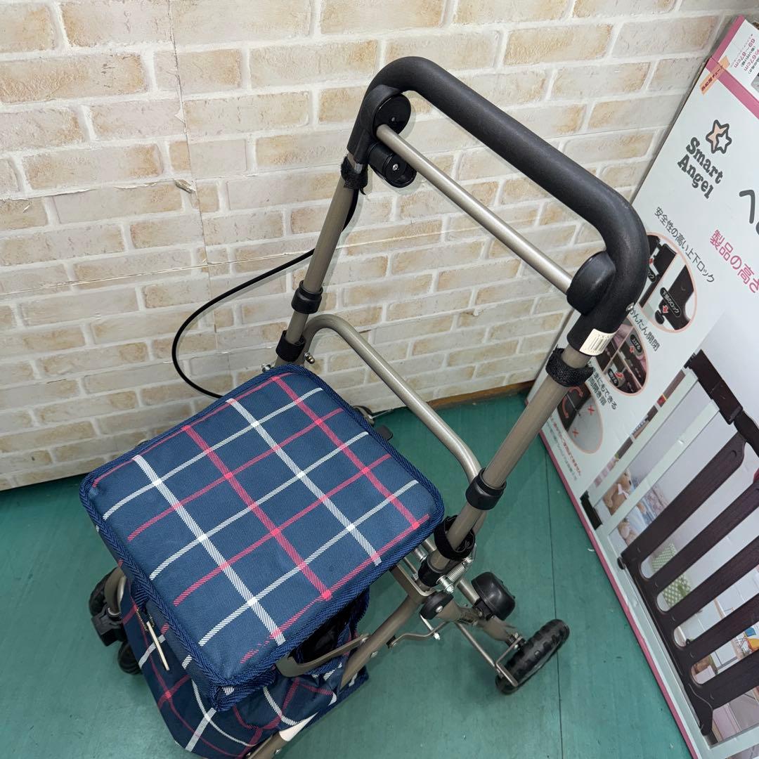 一期一会　シルバーカー　ショッピングカート　折りたたみ　YX-500