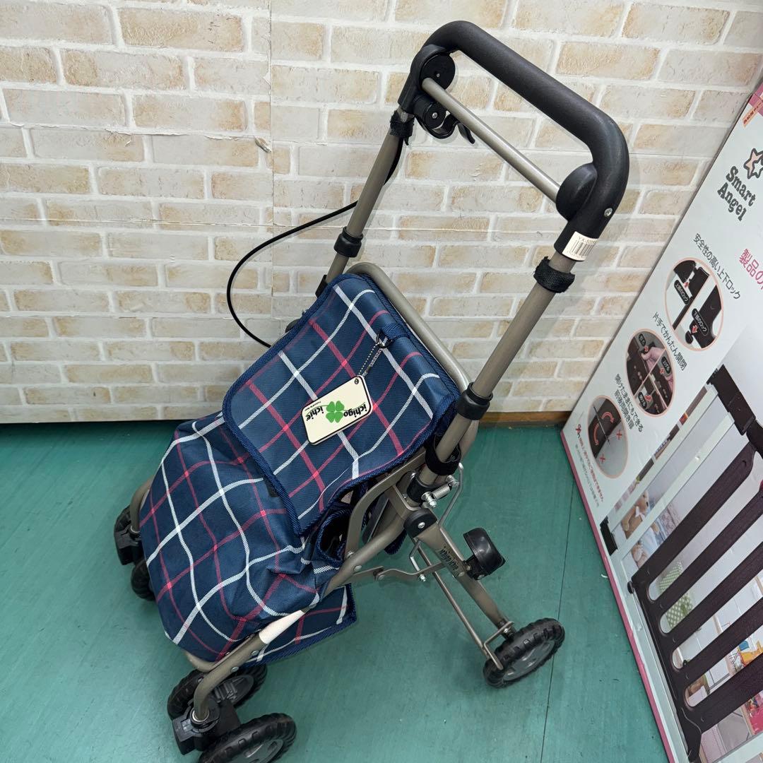 一期一会　シルバーカー　ショッピングカート　折りたたみ　YX-500