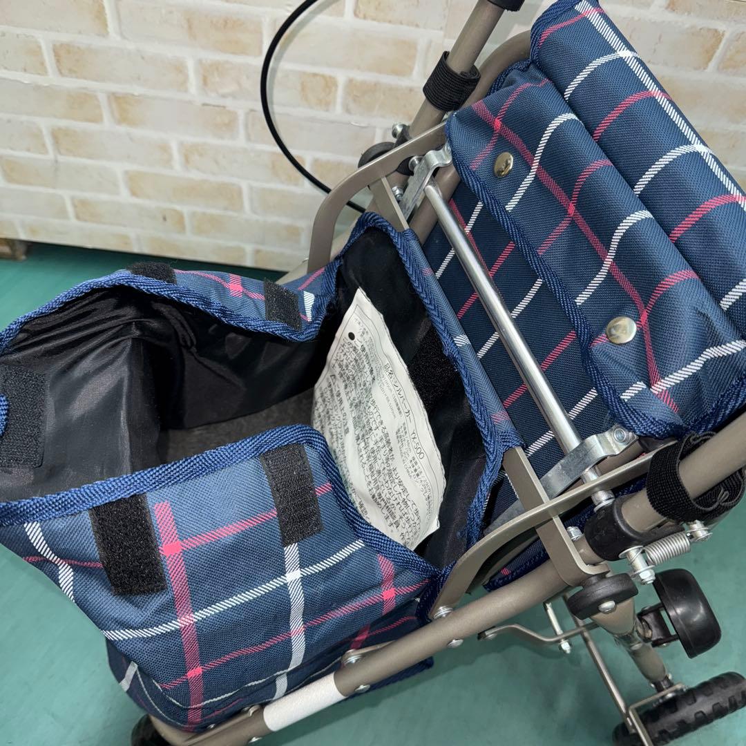 一期一会　シルバーカー　ショッピングカート　折りたたみ　YX-500