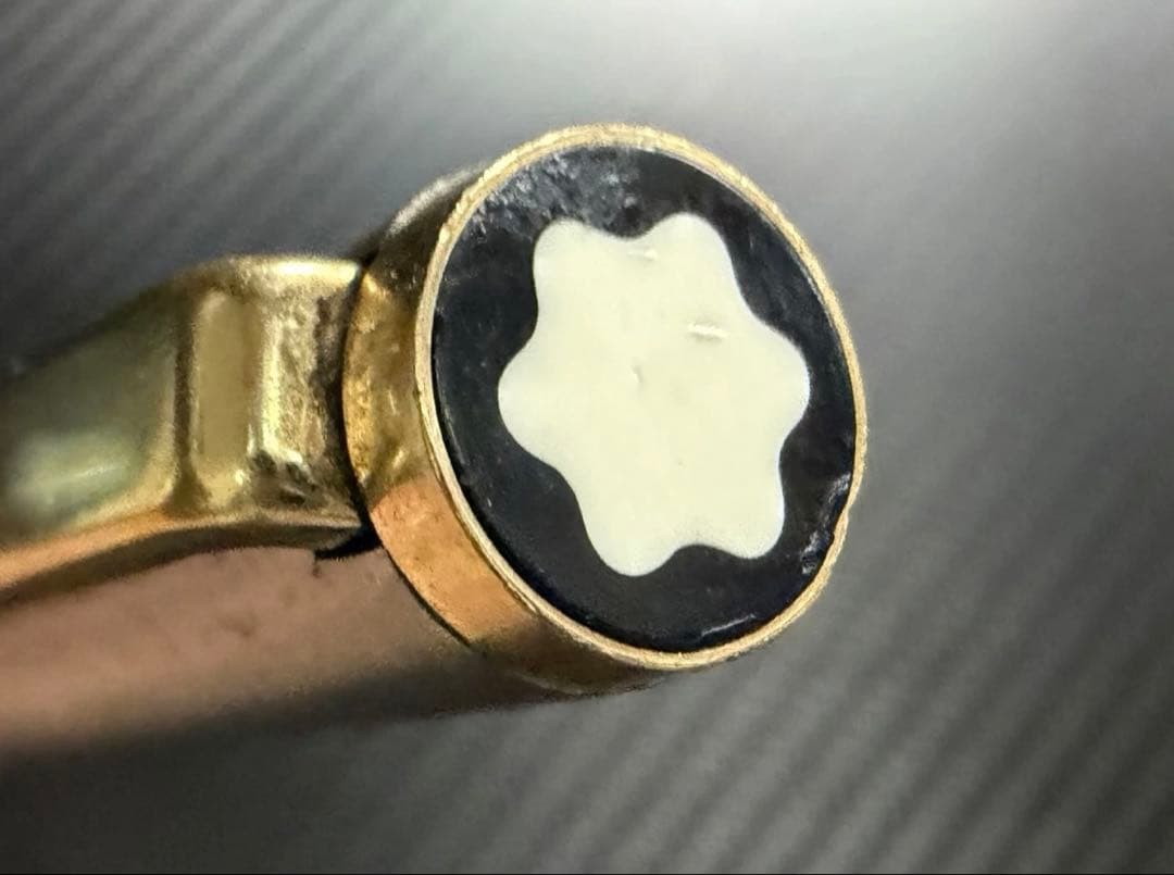 美品 モンブラン ノブレス スリムライン 14K 万年筆 EF 極細字