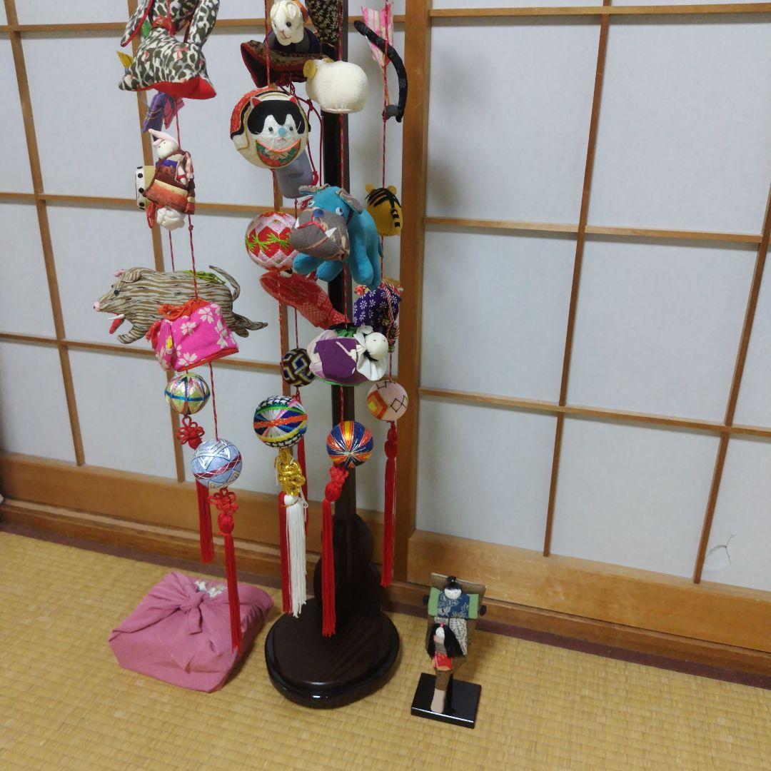 さちぴー。吊るし飾り(吊るし台は対象外)