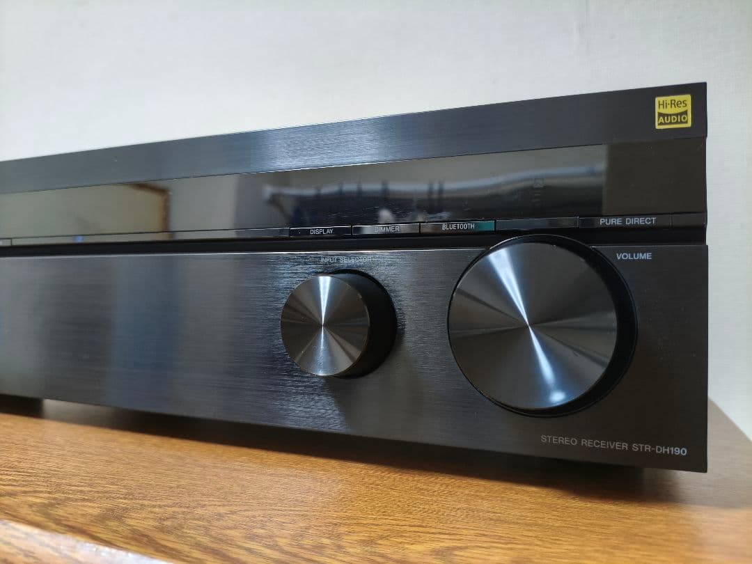 SONY プリメインアンプ STR-DH190 ハイレゾ対応