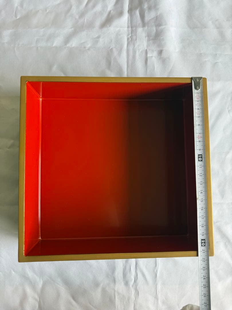 【未使用品】輪島塗のお重箱　重台付き