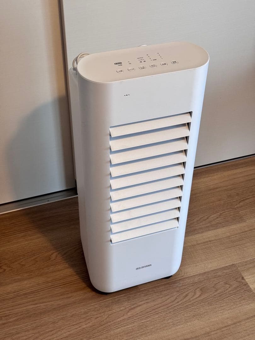 タッチパネル式ホワイト冷風機
