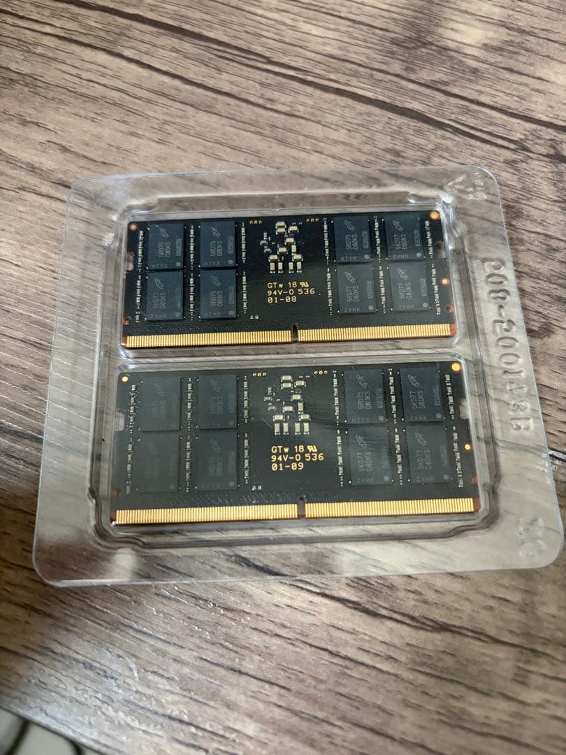 【最終値下げ】Crucial DDR5 ノートPCメモリ 64GB 32GBx2