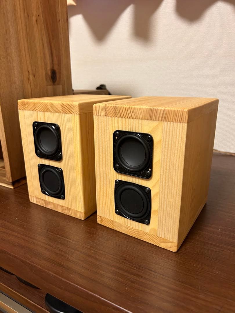 自作スピーカー フルレンジ パッシブラジエーター搭載