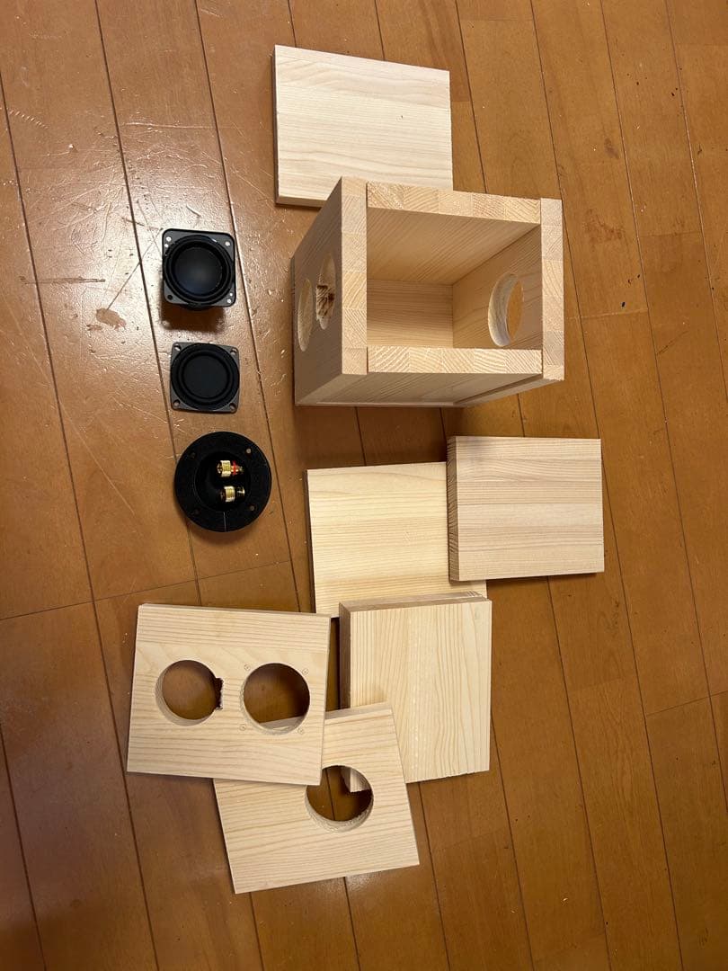 自作スピーカー フルレンジ パッシブラジエーター搭載