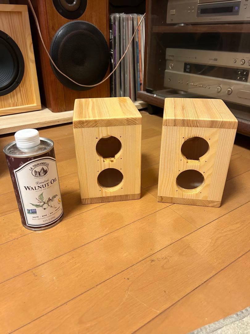 自作スピーカー フルレンジ パッシブラジエーター搭載