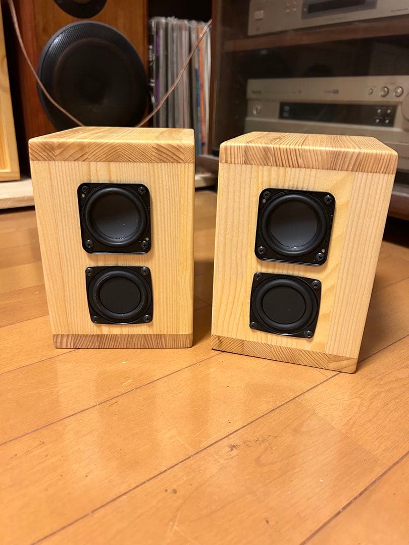 自作スピーカー フルレンジ パッシブラジエーター搭載