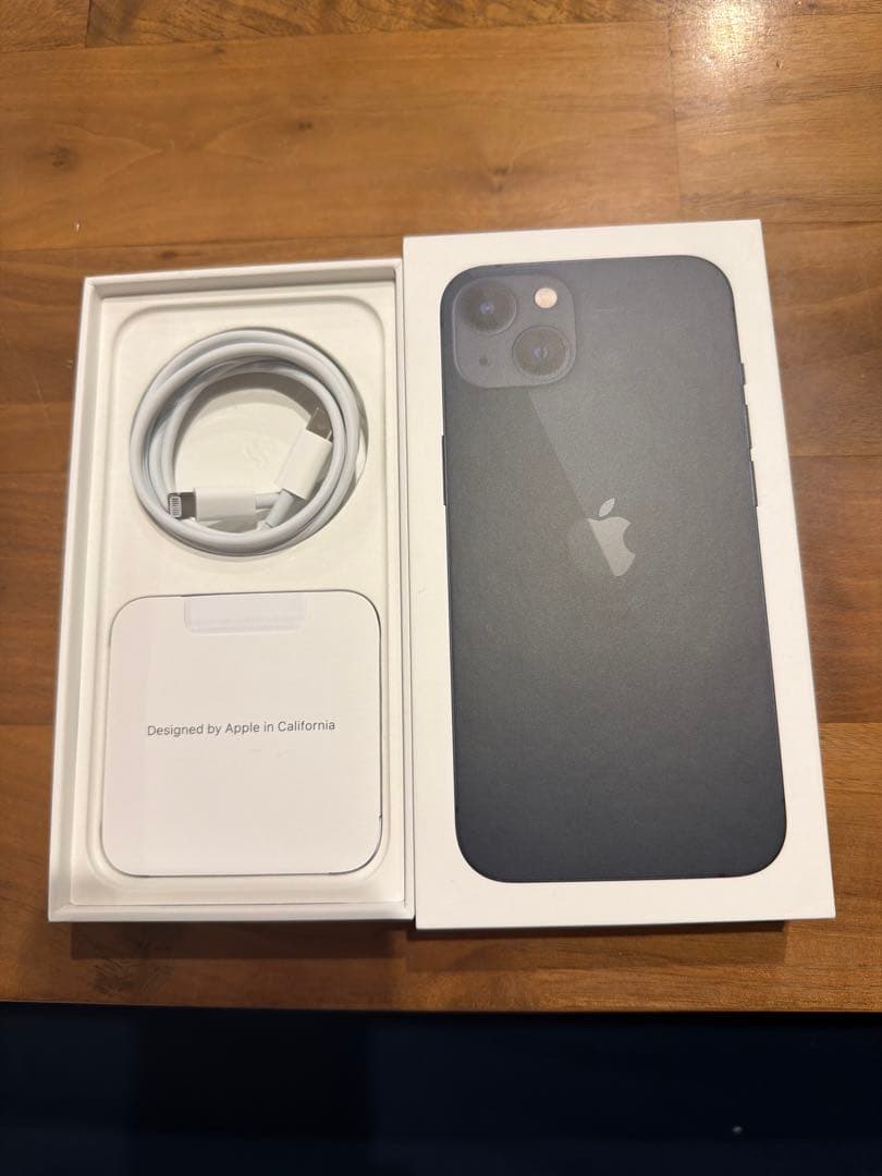 iPhone13 128GB ミッドナイト SIMフリー 箱あり