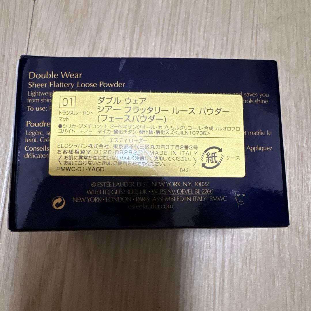 エスティーローダーシアーフラッタリールースパウダートランスルーセントマット 01