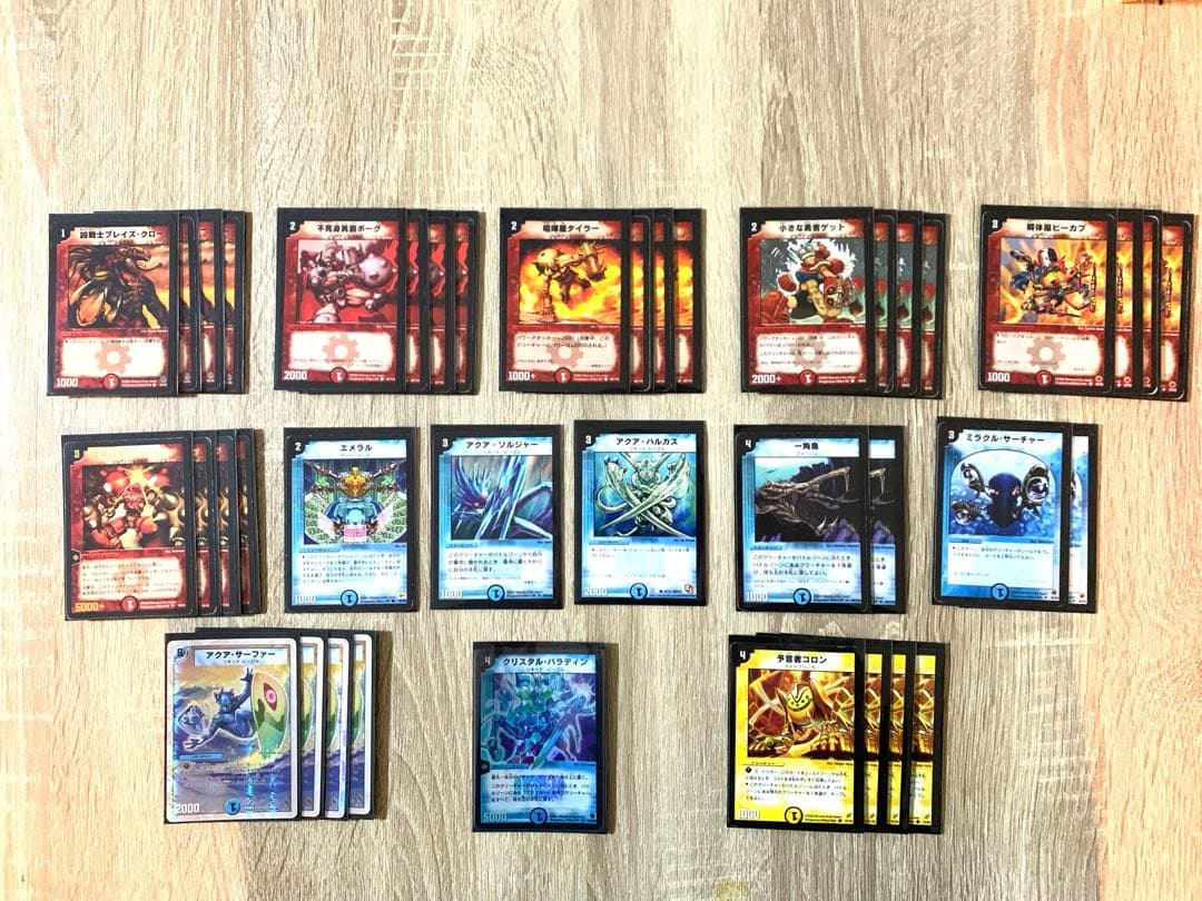 デュエマクラシック基本編　入賞デッキ　【赤青ヴァルボーグtコロン】　旧枠統一