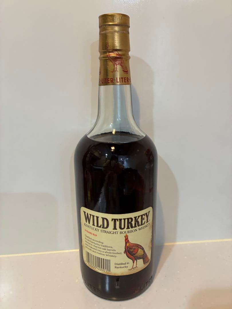 ワイルドターキー　8年　1000ml　旧ラベル　101プルーフ