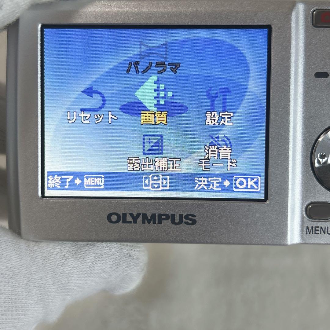 ✨未使用級✨ レア物　OLYMPUS FE-200 シルバー コンデジ　カメラ