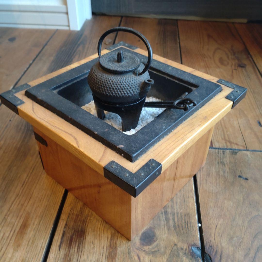 手づくり、いろり南部鉄器