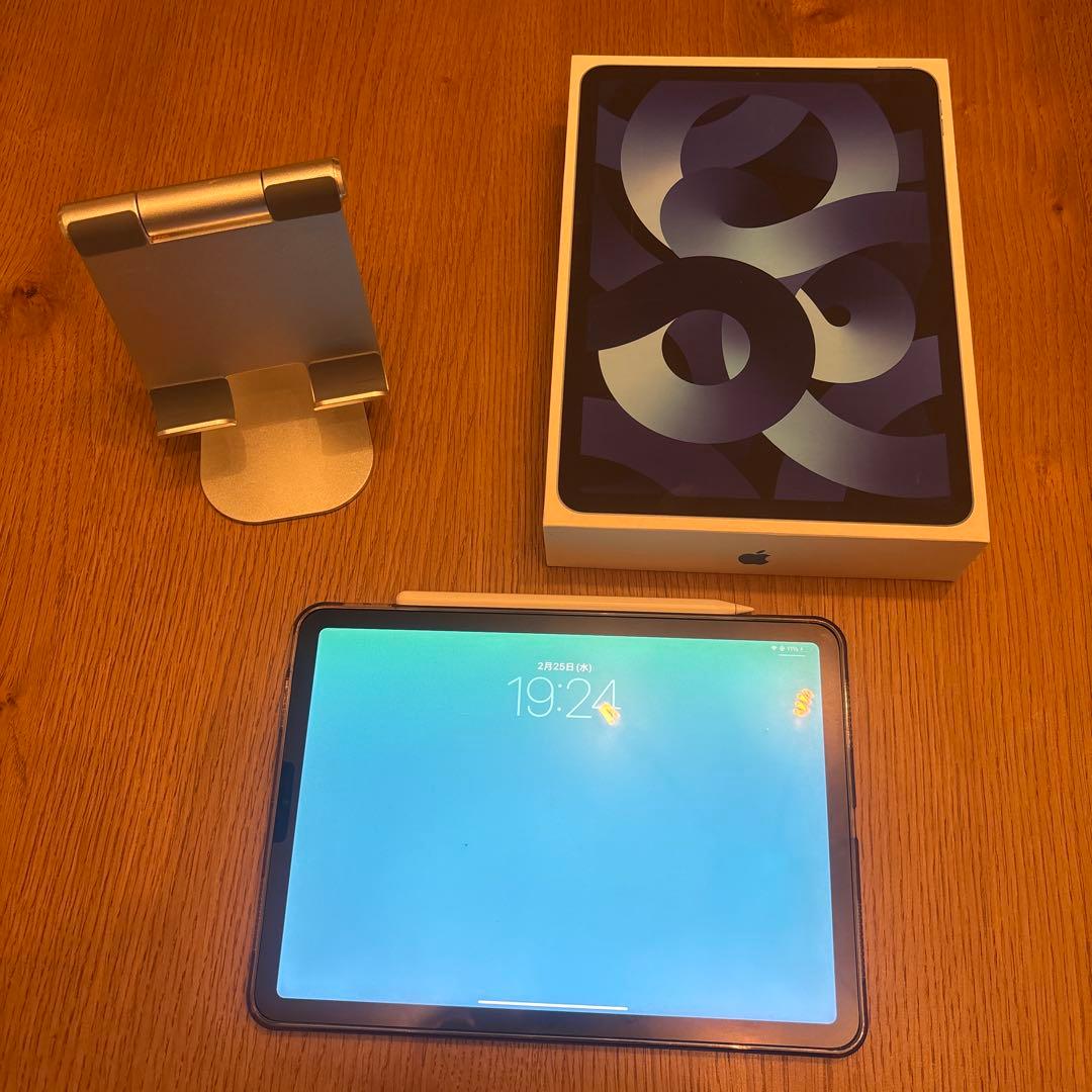iPad Air(第5世代)ブルー64GB Apple Pencil(第2世代)