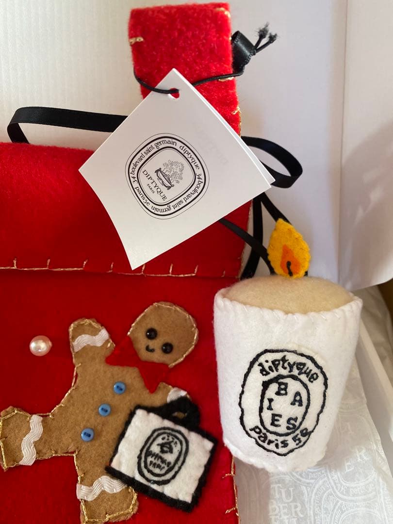 Diptyqueフェルトソックスクリスマスホリデー世界200個限定ディプティック