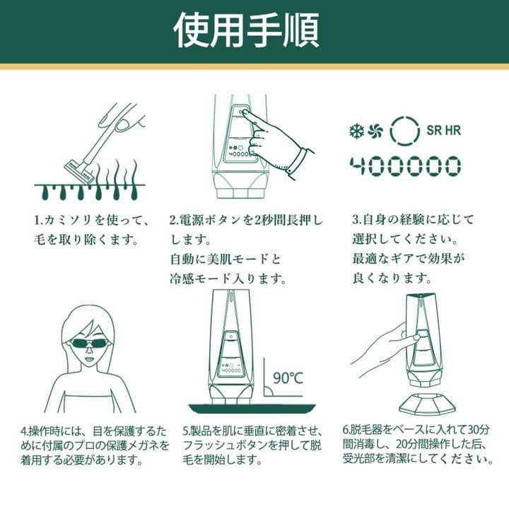 脱毛器 光脱毛器 フラッシュ IPL脱毛器 レディース メンズ レーザー脱毛