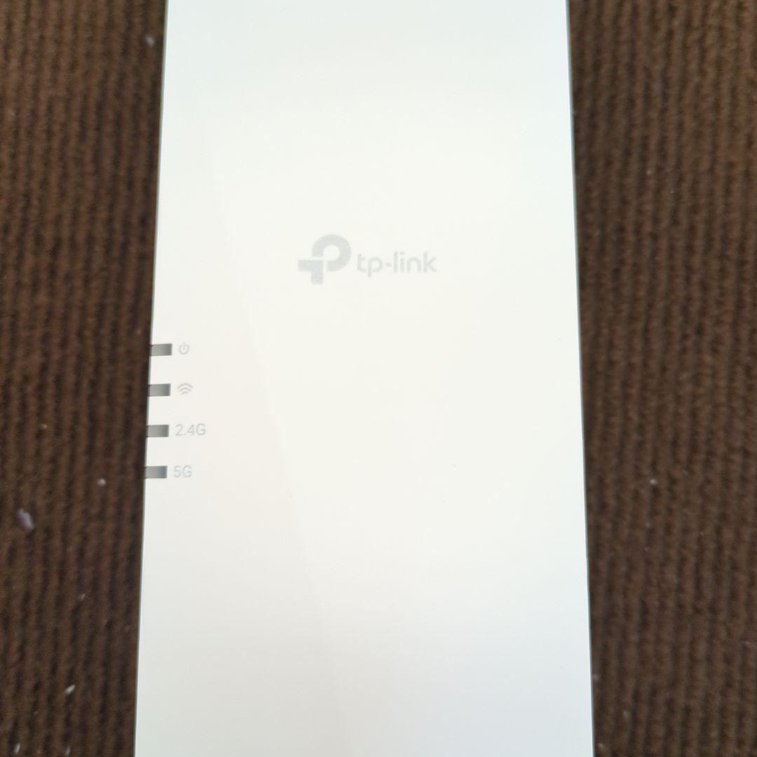 【極美品】TP-Link AX3000対応 中継機RE700X+ケーブル付き