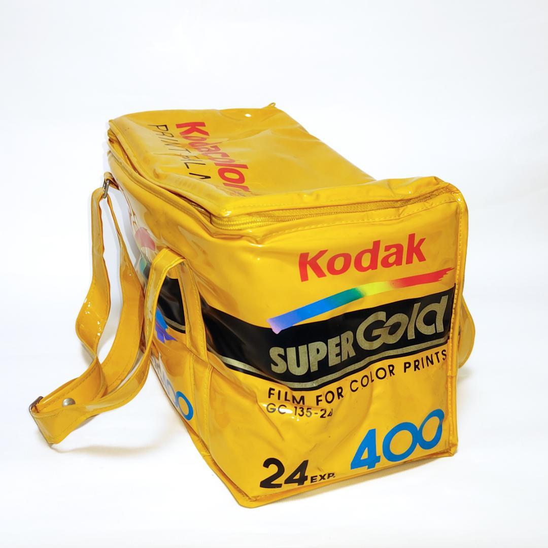 【希少レア！】kodakフィルム柄　クーラーバック　GOLD400フィルム