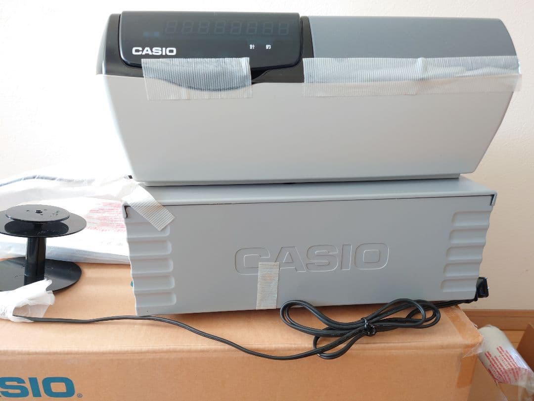 CASIO TE-2100-15S 　電子レジスター　2レシート１５部門