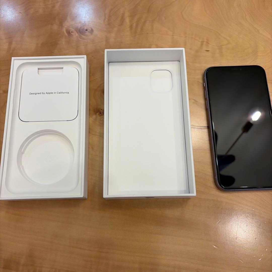 Apple iPhone 11 パープル バッテリー容量81%