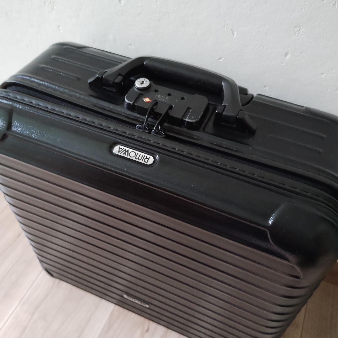 ◎美品★RIMOWAリモワ★サルサビジネストロリー★機内持込み2輪TSAブラック