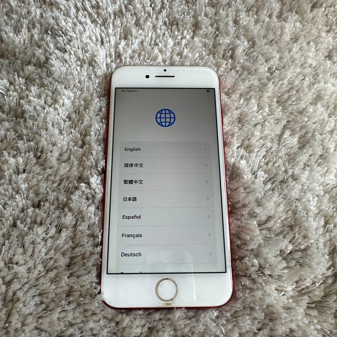 【希少、美品】Apple iPhone 7 (レッド) 本体