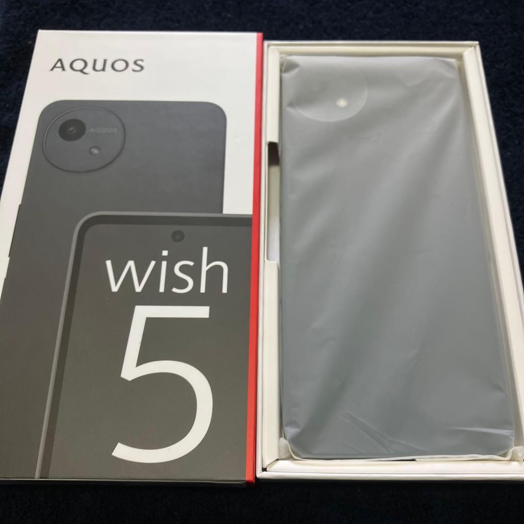 未使用 AQUOS wish 5 SH-52F 本体 SIMフリー docomo