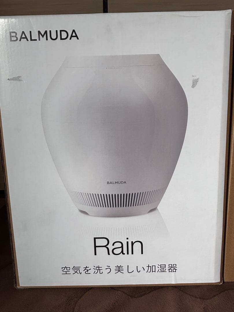 【新品未使用】BALMUDA Rain ERN-1100SD-WK気化式加湿器