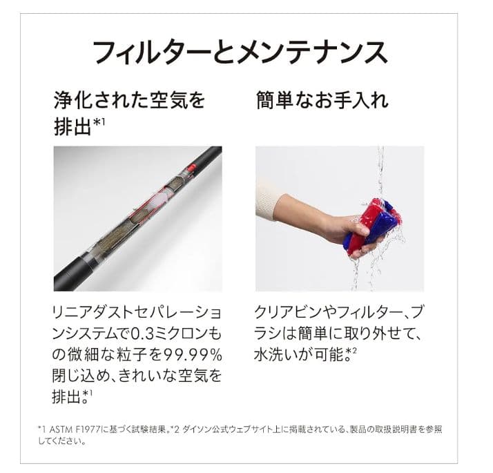 掃除機・クリーナー Dyson PencilVac Fluffycones SV50 FC EX