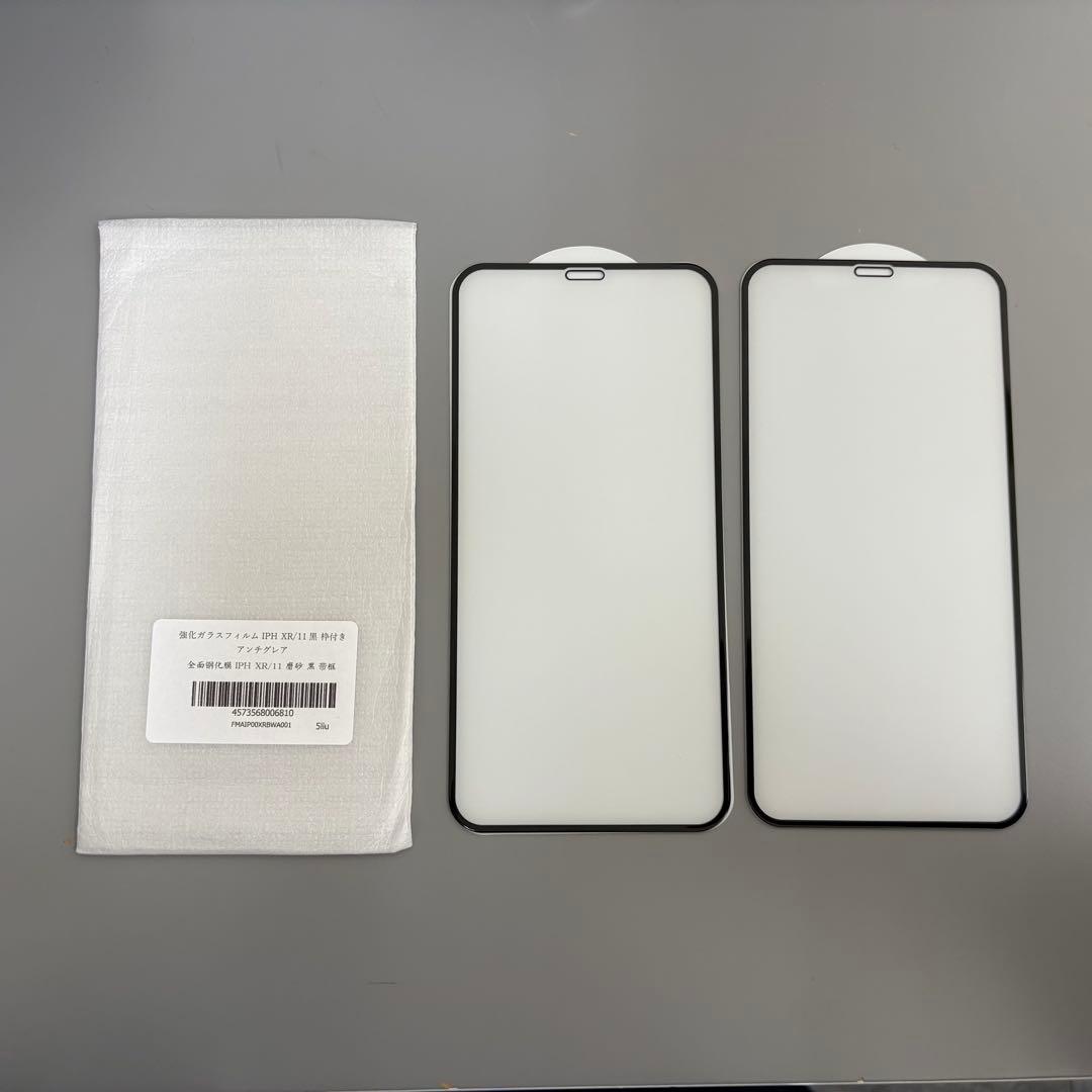 iPhoneXR 128 美品‼️フィルム２枚付‼️ 全面コーティング済‼️ 100%