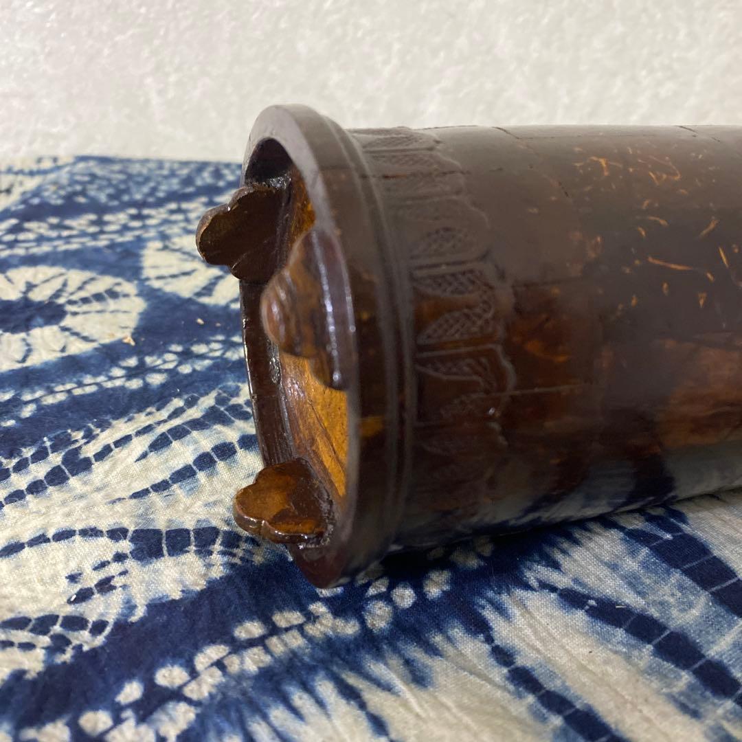 茶入　錫？茶壺