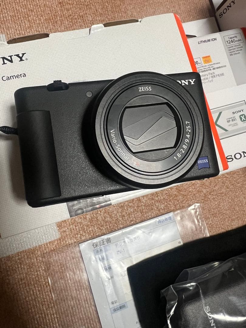【美品】VLOGCAM ZV-1G シューティンググリップSONY