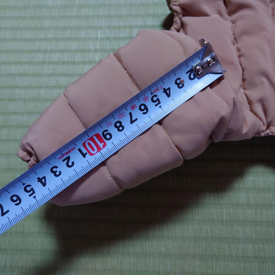 PUPPIA ハーネス一体型　ダウン　ベージュ　Lサイズ