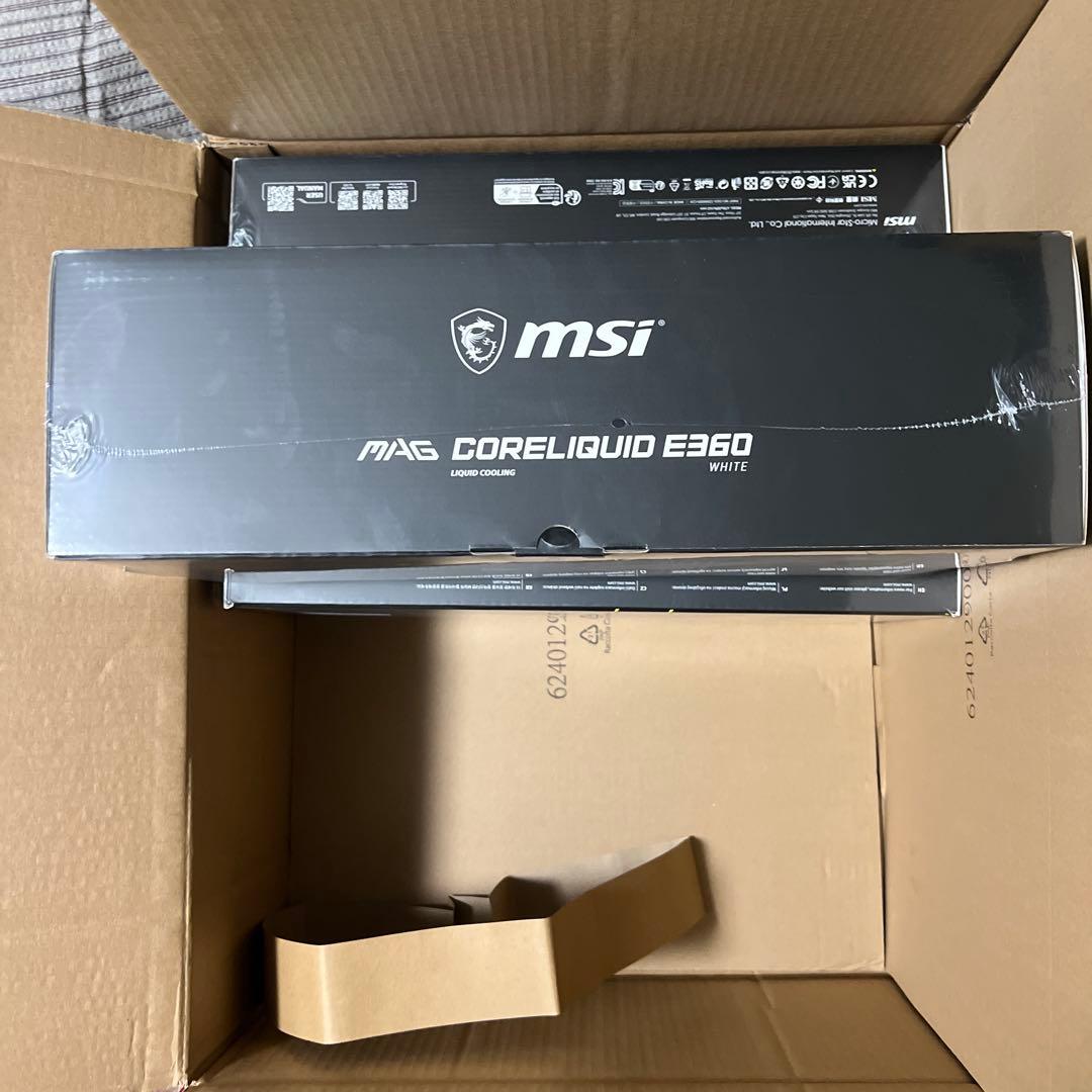MSI MAG CORELIQUID E360 ホワイト