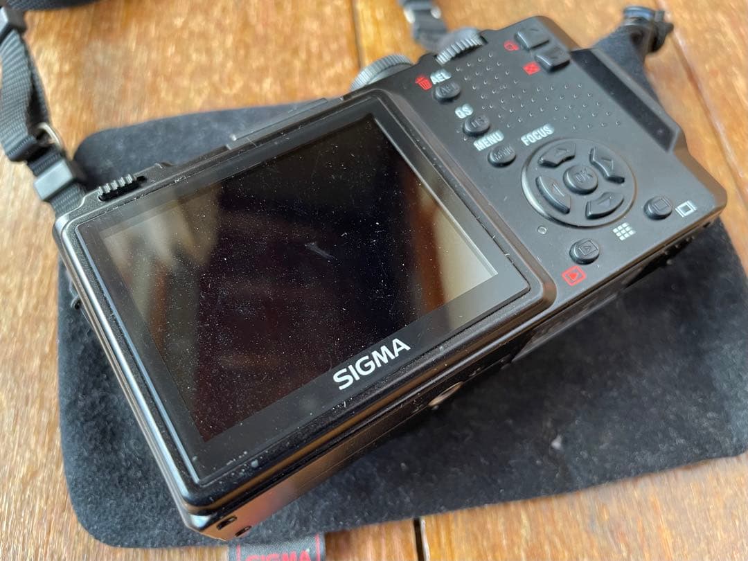 動作確認済 SIGMA DP1x コンパクトデジタルカメラ 専用本革ケース付き