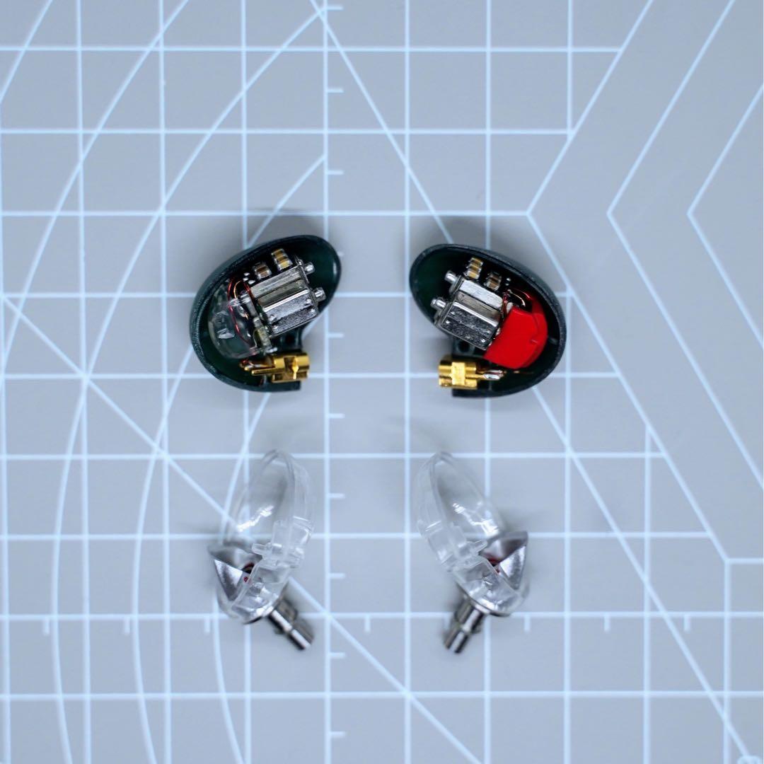 ジェイドグリーン ついにDIY SE846(第2世代) 純正12BAユニット使用