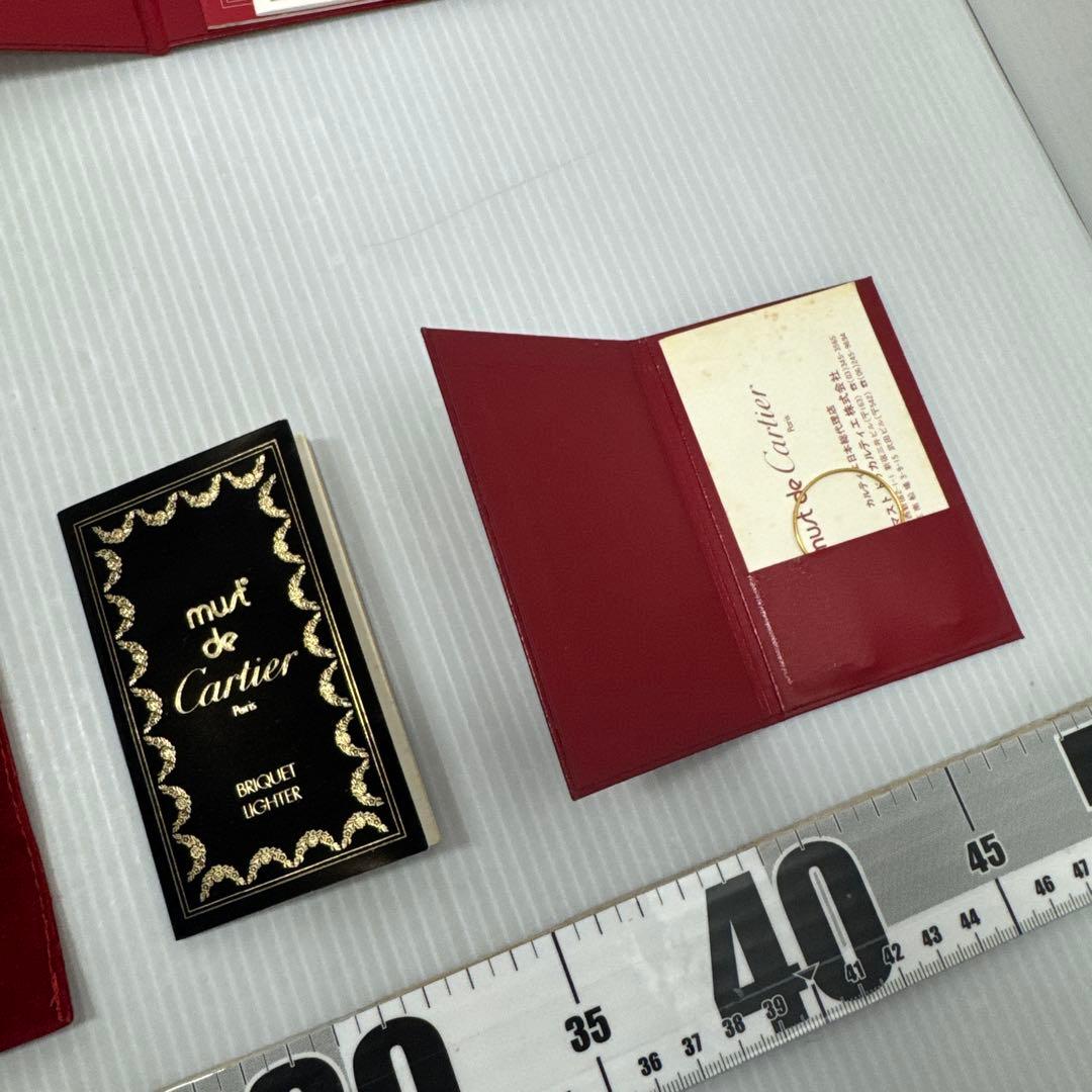 Cartier カルティエ 空箱 時計ケース 3点 説明書等各種 まとめ