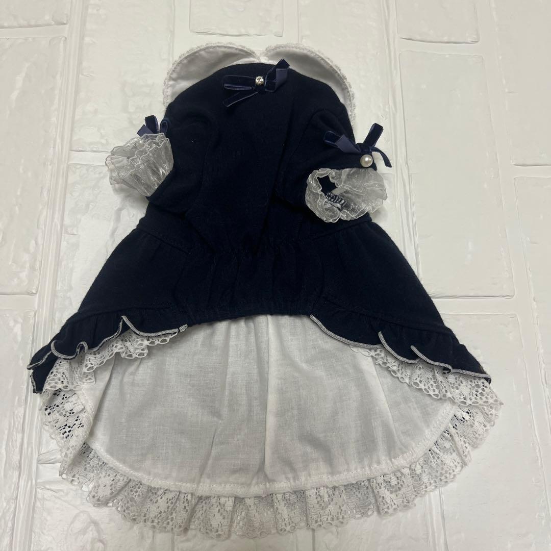Luxe birdie ロマンヌワンピース S ネイビー