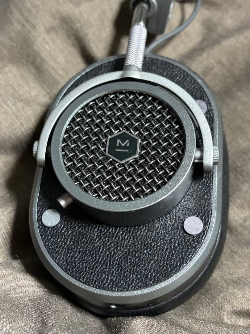 MH40 master&dynamic ブラック　有線　ヘッドホン 【美品】